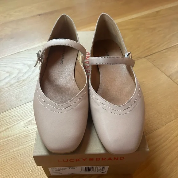 Lucky Brand | Alba Jane | Pink Flats Size 8.5 - Picture 5 of 7